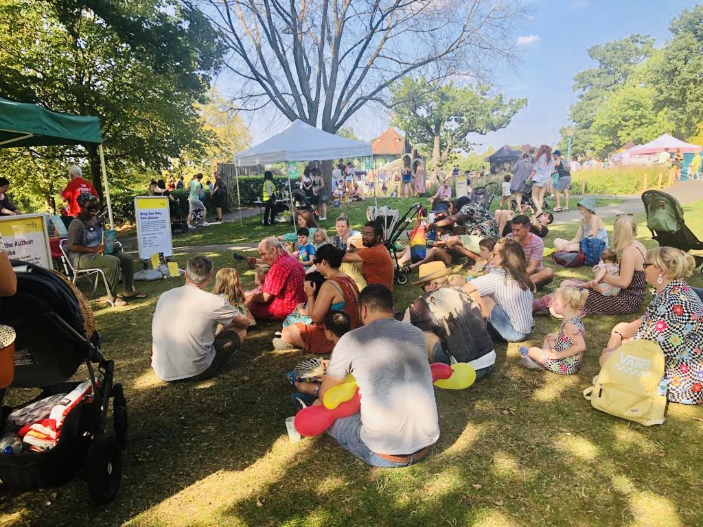 Uju reading at BFLF Horniman Rave
